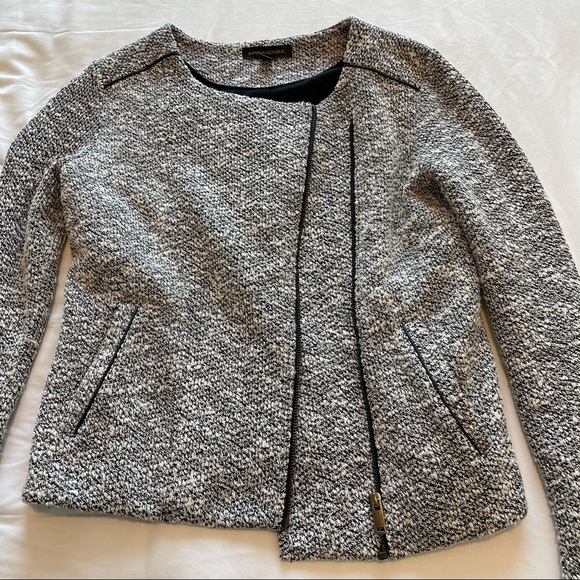 Banana Republic tweed Moto Jacket - Picture 3 of 7